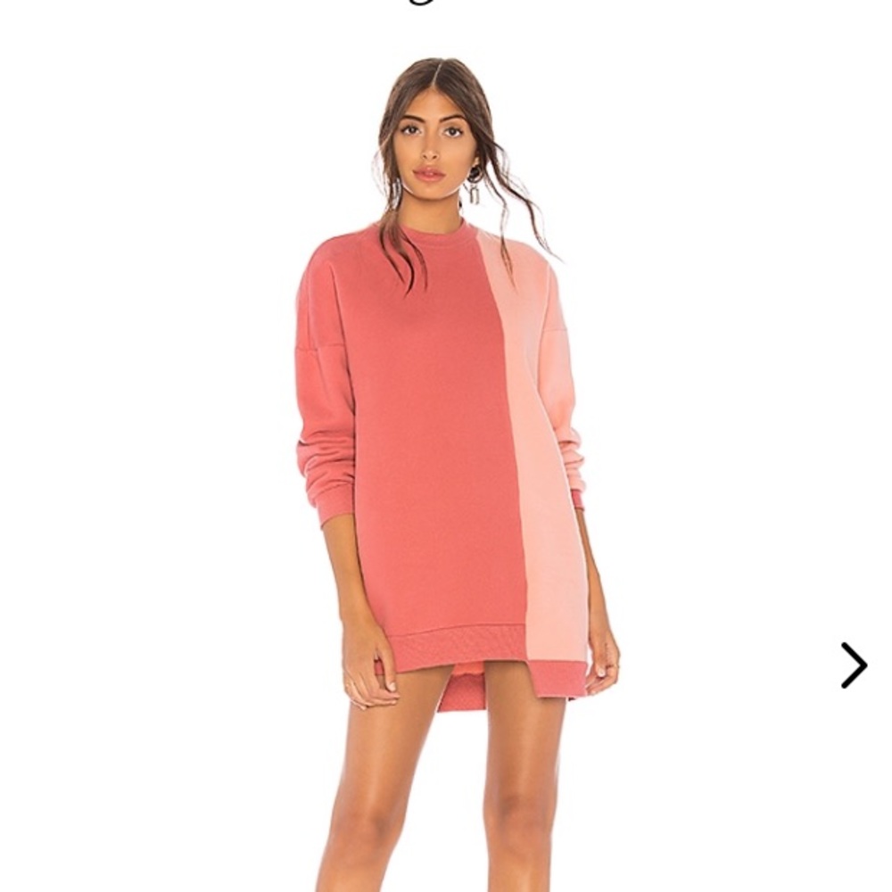 Lovers + Friends Colorblock sweatshirt dress - Picture 1 of 7